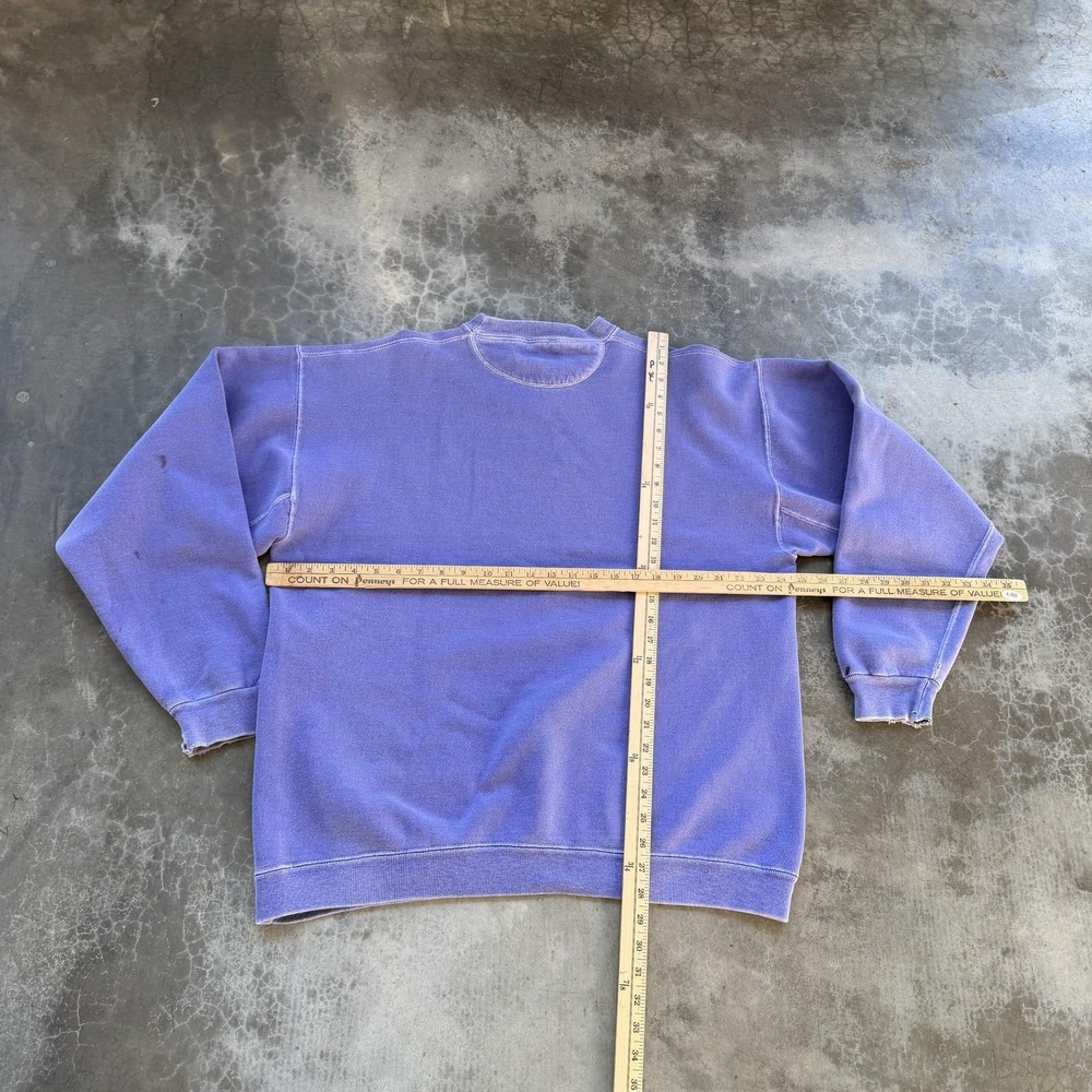 Vintage American Eagle Outfitters Sweatshirt Mens Large Purple Wildlife 90s USA - Picture 6 of 6
